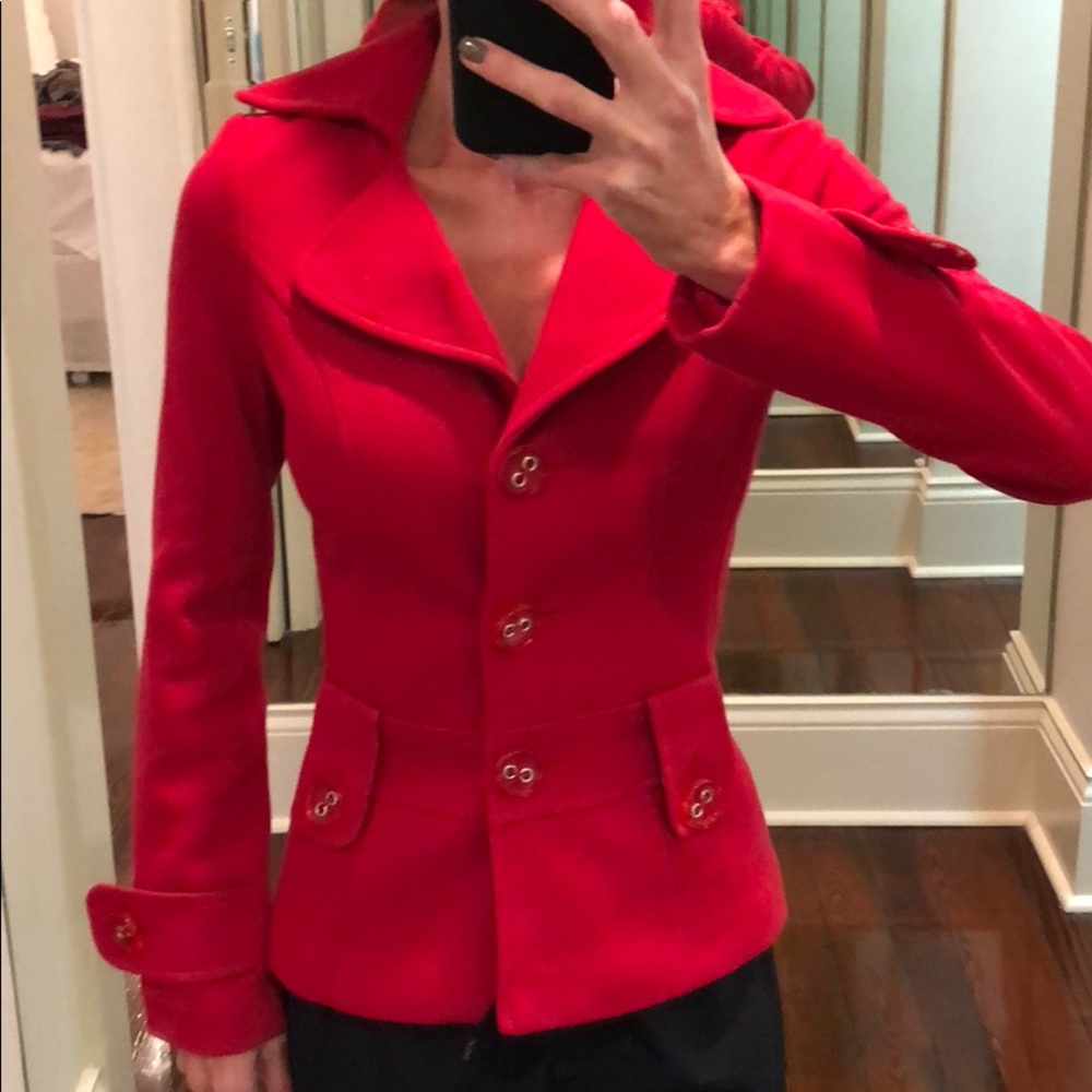 Red Forever 21 blazer size small